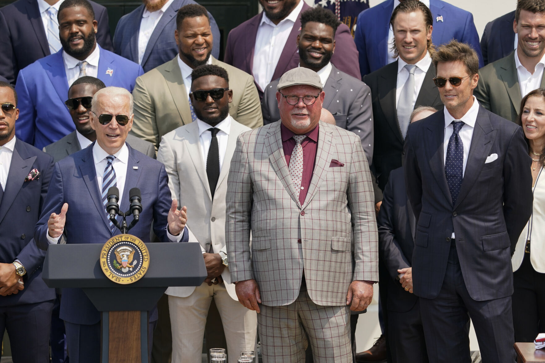 Biden Buccaneers Football